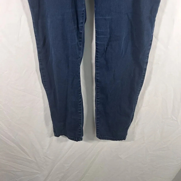 Chico's Jeggings Women's 6 Dark Wash Blue Pull On Stretchy Mid Rise Cotton - Picture 3 of 10